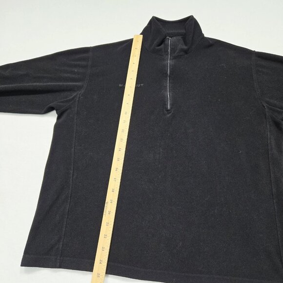 Mammut Tecnopile Sweatshirt Womens Black Fleece Half‎ Zip Streetwear Pullover M - Picture 12 of 13